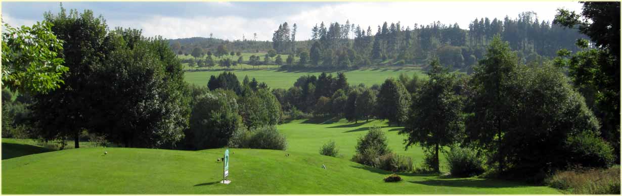Golfbaan Brilon, de afslag van hole-1