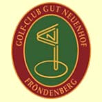 Het logo van de Golfclub Gut Neuenhof, iets buiten Dortmund